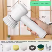Multi-functional Electric Cleaning Brush for Kitchen and Bathroom