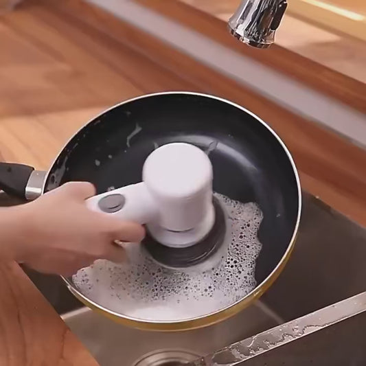 Multi-functional Electric Cleaning Brush for Kitchen and Bathroom